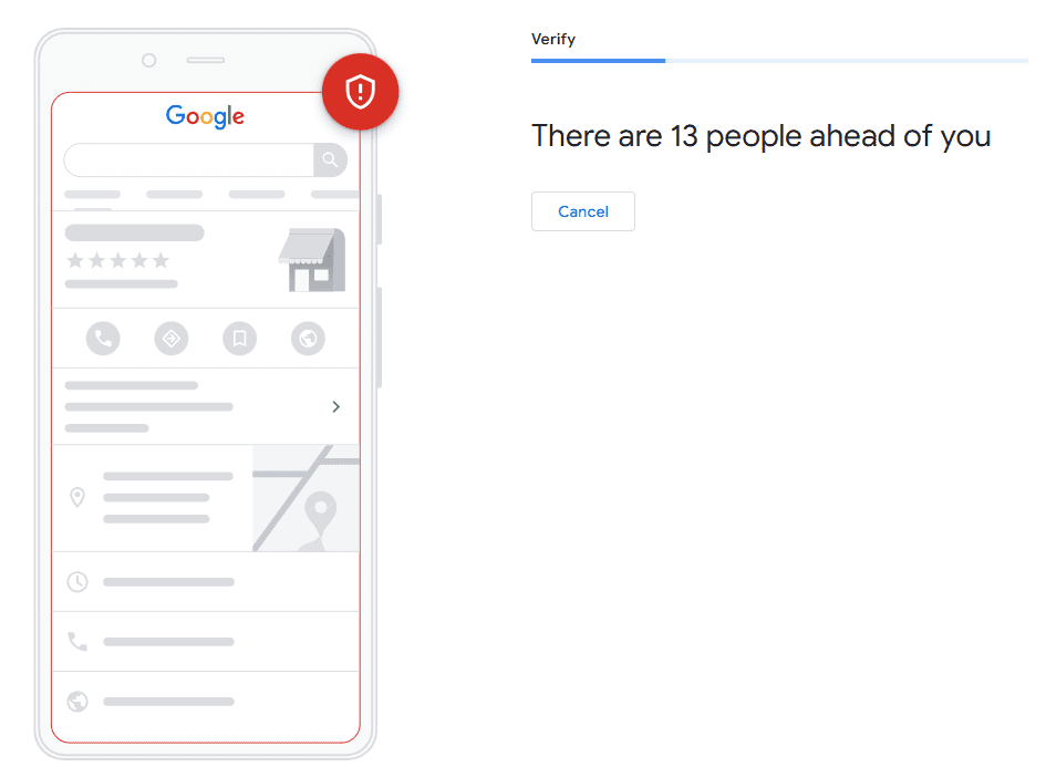 Google Business Profile live video queue